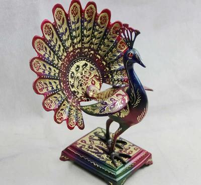 【批發(fā)12寸孔雀開屏 巴基斯坦銅器 巴基斯坦工藝品 銅孔雀】?jī)r(jià)格_廠家_圖片